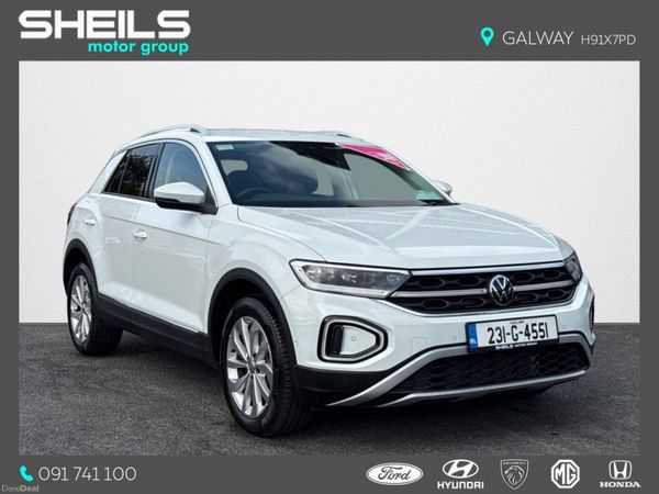 Volkswagen T-Roc SUV, Diesel, 2023, White