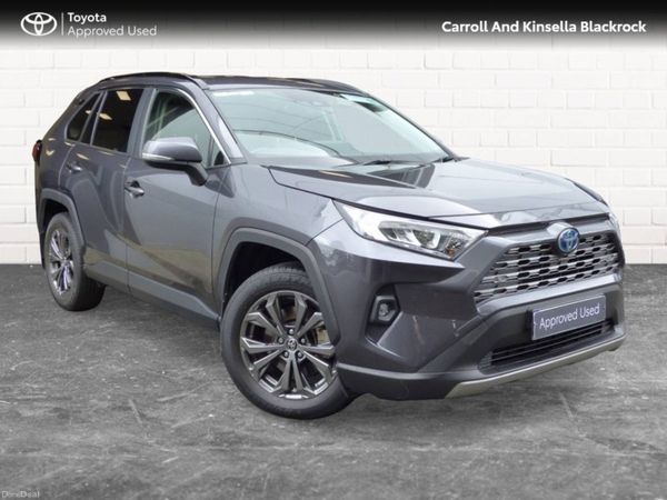 Toyota RAV4 SUV, Petrol Hybrid, 2023, Grey