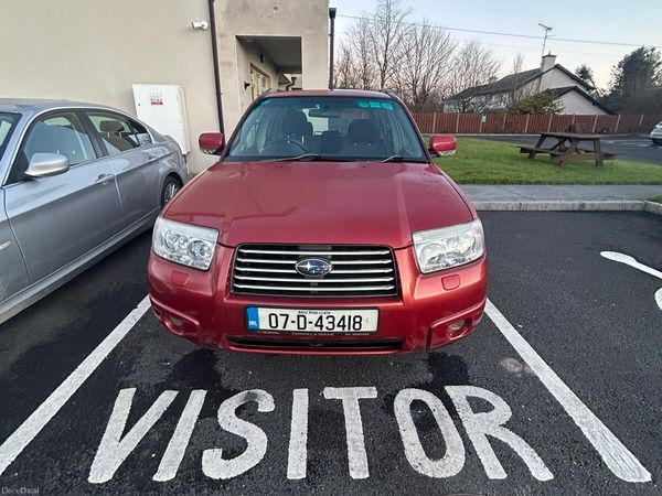Subaru Forester SUV, Petrol, 2007, Red