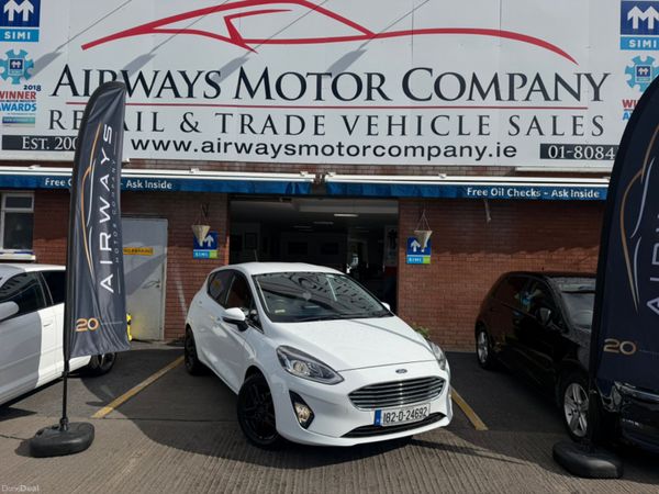 Ford Fiesta Hatchback, Petrol, 2018, White
