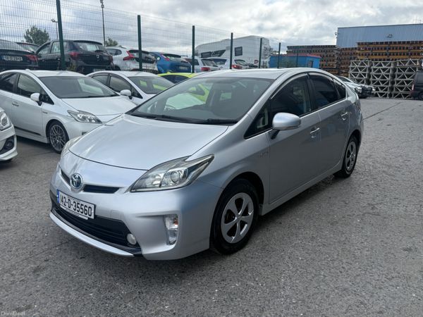 Toyota Prius Hatchback, Petrol Hybrid, 2014, Silver