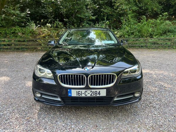 BMW 5-Series Saloon, Diesel, 2016, Black