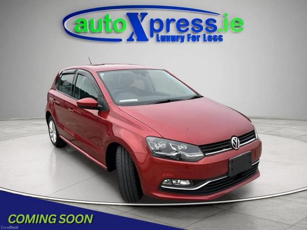 Volkswagen Polo Hatchback, Petrol, 2017, Red
