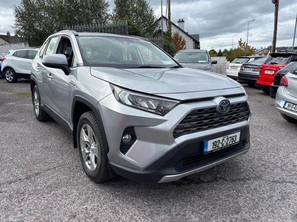 Toyota RAV4 SUV, Petrol Hybrid, 2019, Grey
