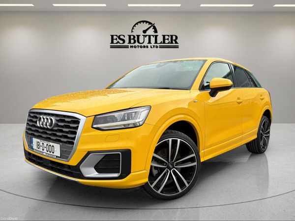 Audi Q2 SUV, Petrol, 2018, Yellow