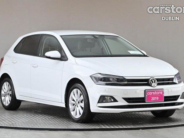 Volkswagen Polo Hatchback, Petrol, 2019, White