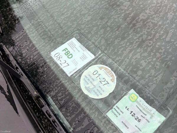 Toyota Avensis Saloon, Petrol, 2008, Silver