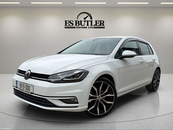 Volkswagen Golf Hatchback, Petrol, 2019, White