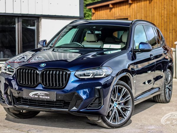 BMW X3 SUV, Petrol Plug-in Hybrid, 2024, Blue