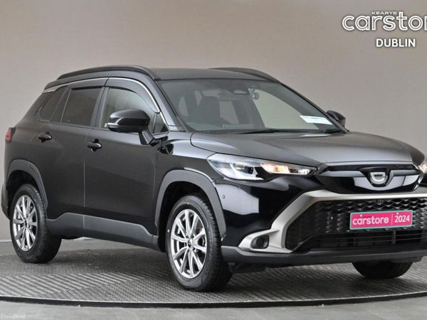 Toyota Corolla Cross SUV, Petrol Hybrid, 2024, Black