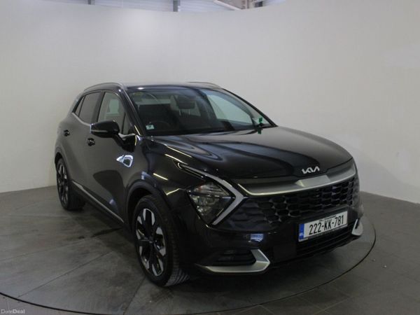 Kia Sportage SUV, Petrol Plug-in Hybrid, 2022, Black
