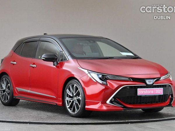 Toyota Corolla Hatchback, Petrol Hybrid, 2021, Red