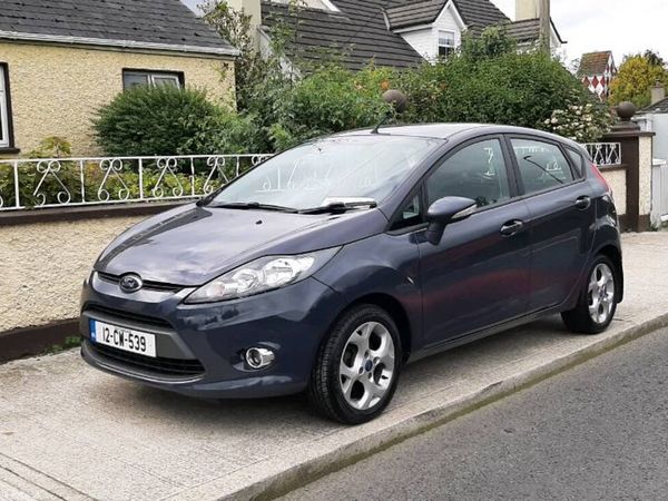 Ford Fiesta Hatchback, Petrol, 2012, Blue