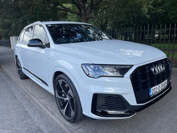 Audi Q7 SUV, Petrol Plug-in Hybrid, 2020, White