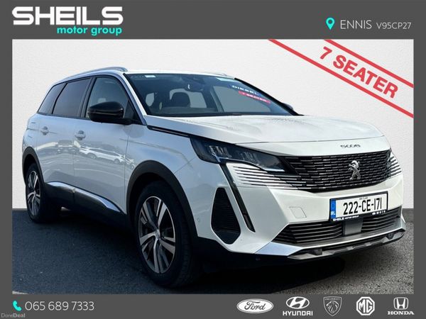 Peugeot 5008 MPV, Diesel, 2022, White