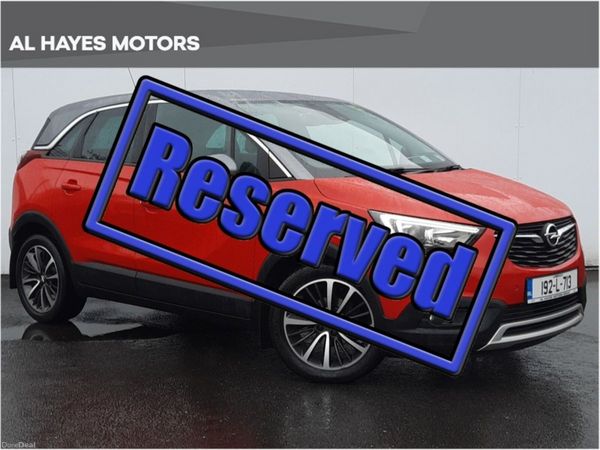 Opel Crossland X SUV, Petrol, 2019, Red