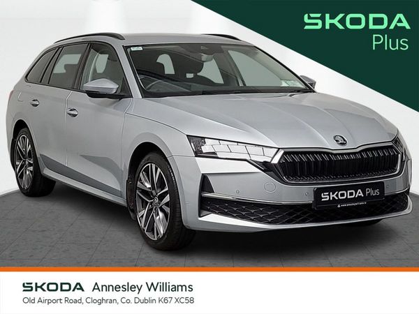 Skoda Octavia Estate, Petrol, 2024, Grey