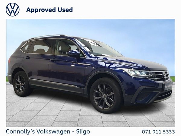 Volkswagen Tiguan Allspace SUV, Diesel, 2024, Blue
