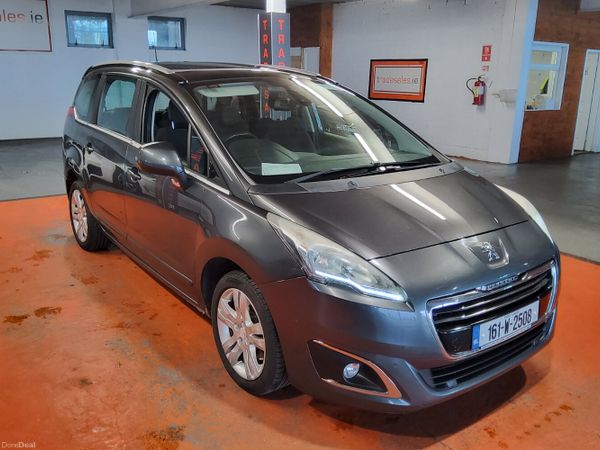 Peugeot 5008 MPV, Diesel, 2016, Grey