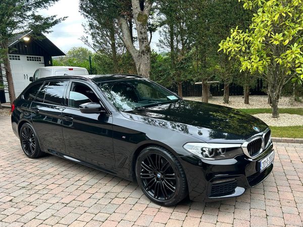 BMW 5-Series Estate, Diesel, 2020, Black
