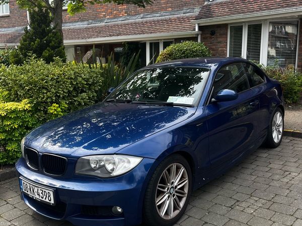 BMW 1-Series Coupe, Diesel, 2008, Blue