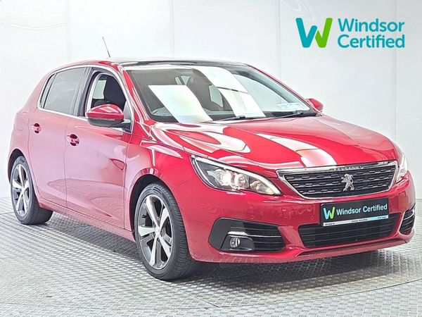 Peugeot 308 Hatchback, Diesel, 2019, Red