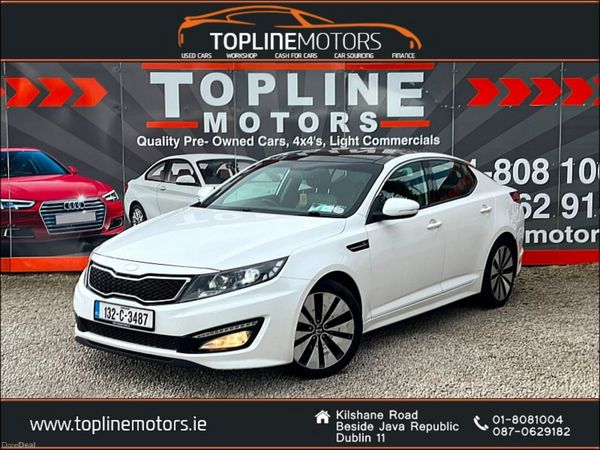 Kia Optima Saloon, Diesel, 2013, White