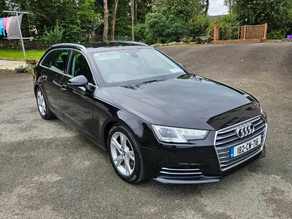 Audi A4 Estate, Diesel, 2018, Black
