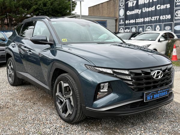 Hyundai Tucson SUV, Petrol Hybrid, 2023, Blue