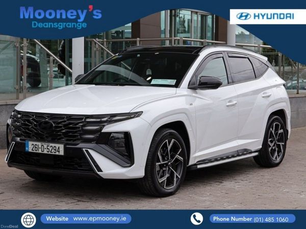 Hyundai Tucson SUV, Petrol Plug-in Hybrid, 2026, White