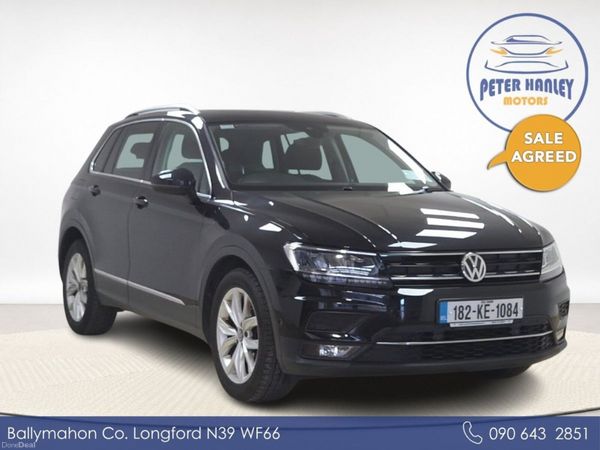 Volkswagen Tiguan SUV, Diesel, 2018, Black