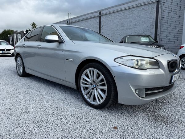 BMW 5-Series Saloon, Diesel, 2012, Silver