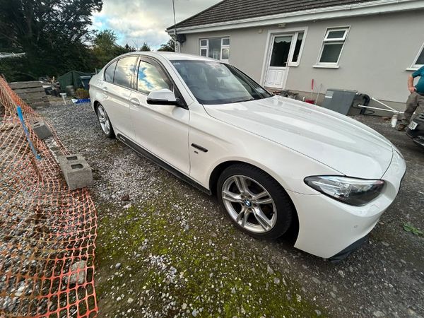 BMW 5-Series Saloon, Diesel, 2014, White
