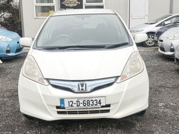 Honda Fit Hatchback, Petrol Hybrid, 2012, White