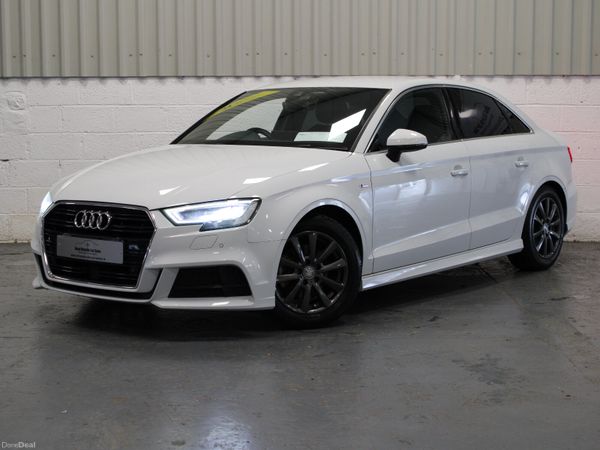 Audi A3 Saloon, Petrol, 2019, White