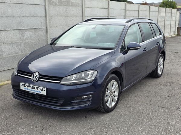 Volkswagen Golf Estate, Petrol, 2014, Blue