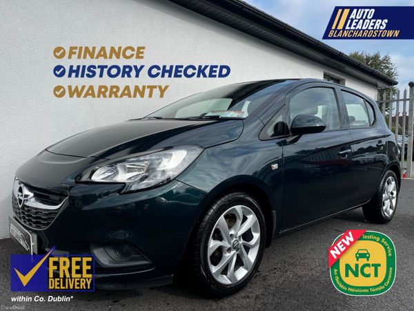 Opel Corsa Hatchback, Petrol, 2015, Green