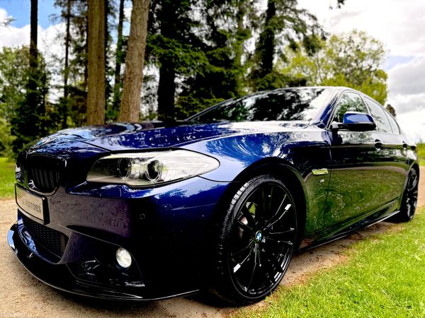 BMW 5-Series Saloon, Diesel, 2016, Blue