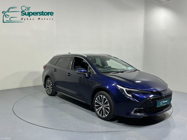 Toyota Corolla Estate, Petrol Hybrid, 2023, Blue