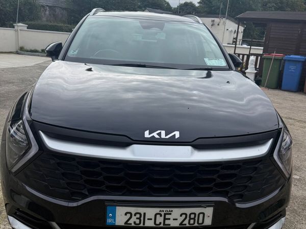 Kia Sportage SUV, Diesel Hybrid, 2023, Black