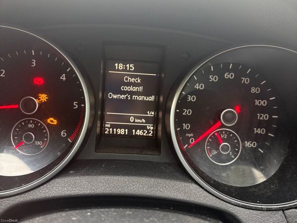 Volkswagen Golf Hatchback, Diesel, 2012, Blue