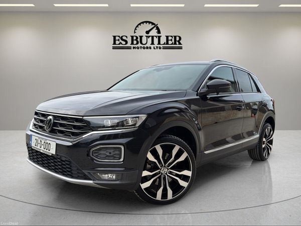 Volkswagen T-Roc SUV, Diesel, 2021, Black