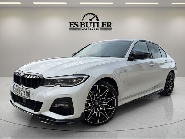 BMW 3-Series Saloon, Petrol Plug-in Hybrid, 2020, White