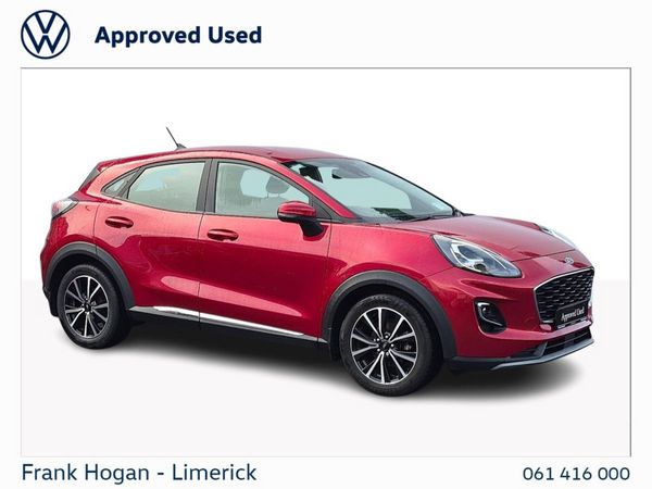 Ford Puma MPV, Petrol Hybrid, 2021, Red