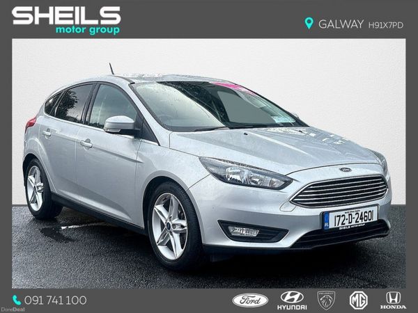 Ford Focus Hatchback, Petrol, 2017, Silver