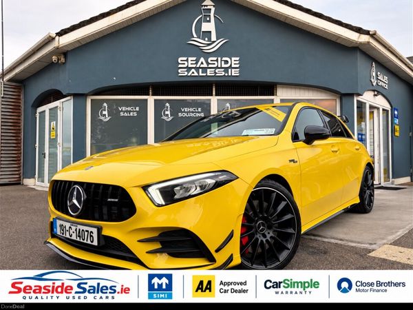 Mercedes-Benz A-Class Hatchback, Petrol, 2019, Yellow