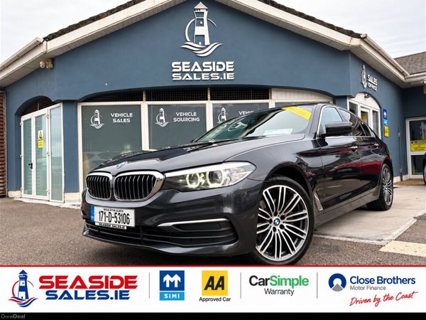 BMW 5-Series Saloon, Diesel, 2017, Grey