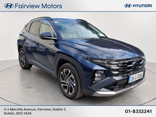 Hyundai Tucson SUV, Petrol Plug-in Hybrid, 2025, Blue