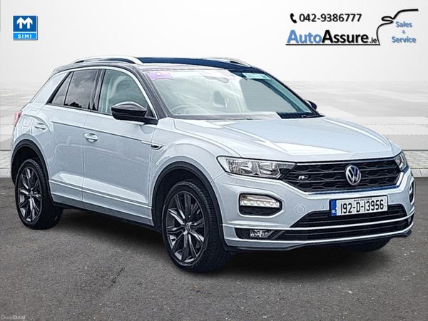 Volkswagen T-Roc Hatchback, Petrol, 2019, White