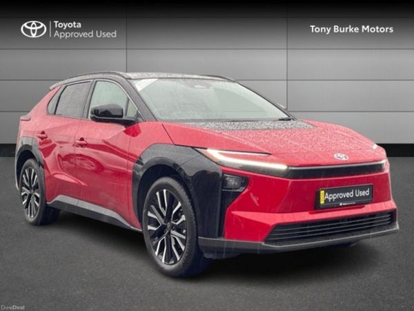 Toyota bZ4X SUV, Electric, 2026, Red